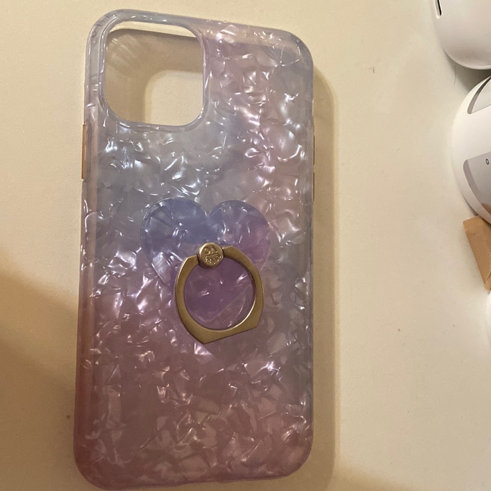 11 pro phone case with matching pop socket. It’s Velvet Caviar.